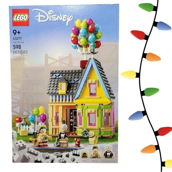 NEW Lego Disney Pixar UP House Building Set Toy with Balloons Movie Kit 43217 Br - Picture 2 of 16